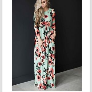 Bohemian Floral maxi